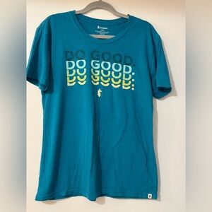 Cotopaxi Blue 'Do Good' Tee